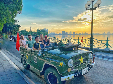 Half Day Hanoi Food Culture Food and Fun on Vintage Jeep photo 3