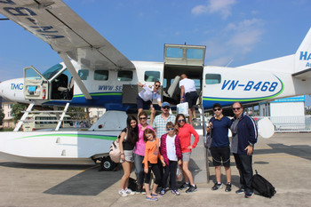 Seaplane Hanoi to Halong Bay 