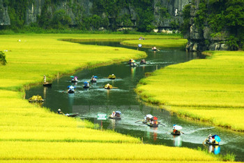 Hanoi to Trang An Day Tour with Bai Dinh Pagoda photo 2