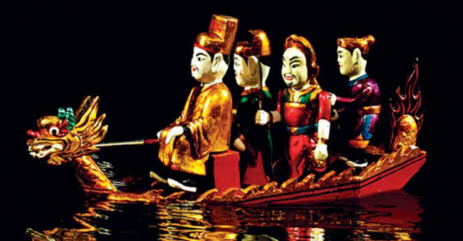 Water puppet tour photo