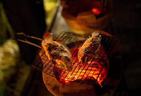 Romantic Dinning on Paddy Field in Hoi An Vietnam