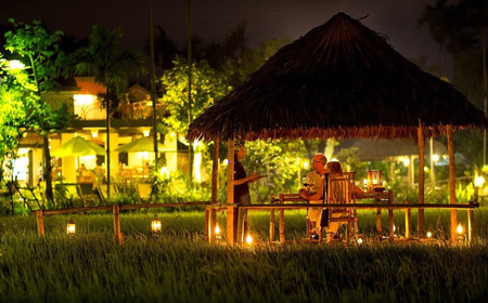 Romantic Dinning on Paddy Field in Hoi An  photo 3
