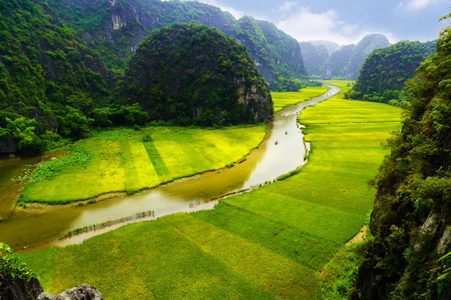 Ninh Binh Day Tour: Bich Dong Pagoda, Boat Trip & Mua Cave / Panorama View Photo