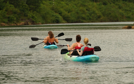 Kayaking