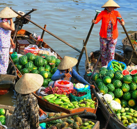 Saigon and Mekong Cruise in Vietnam plus Siem Reap Cambodia