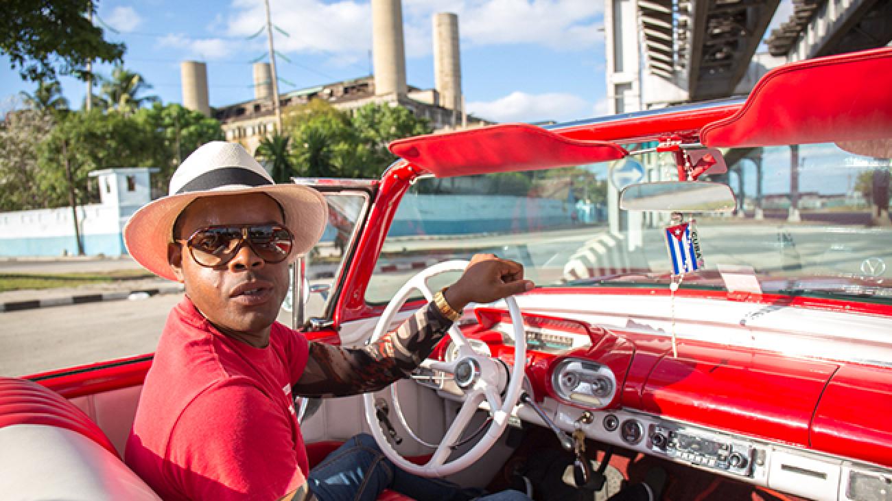 Cuban Classic Car Owner Cuban classic car owner