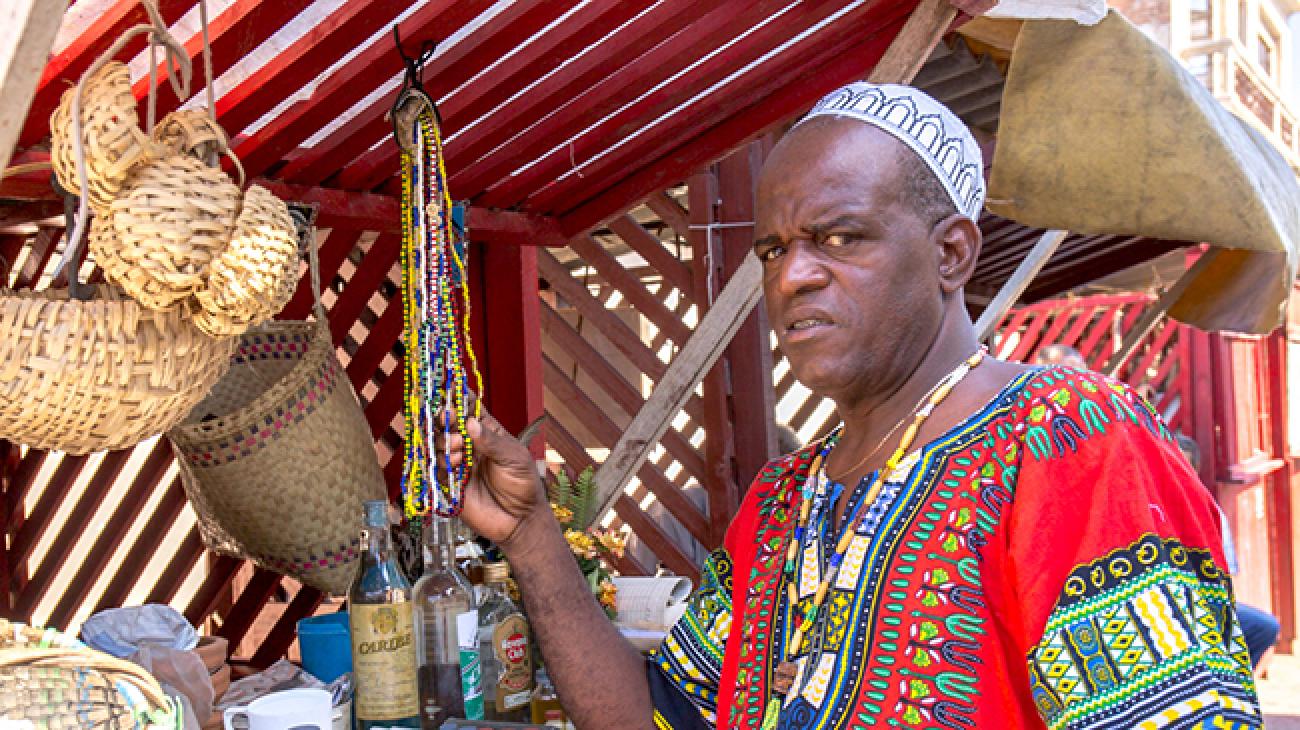 Cuban Santería Vendor Cuban Santería vendor