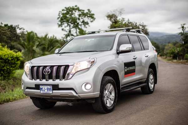 Toyota Prado  (or similar). Automatic transmission.