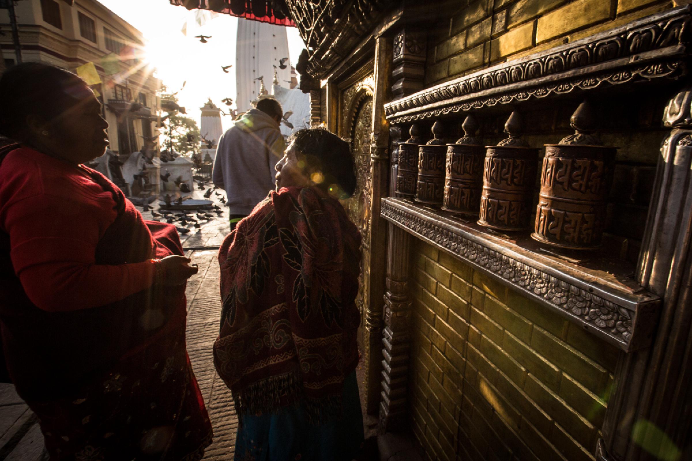 Sunrise at Swayambhunath & Gear Check