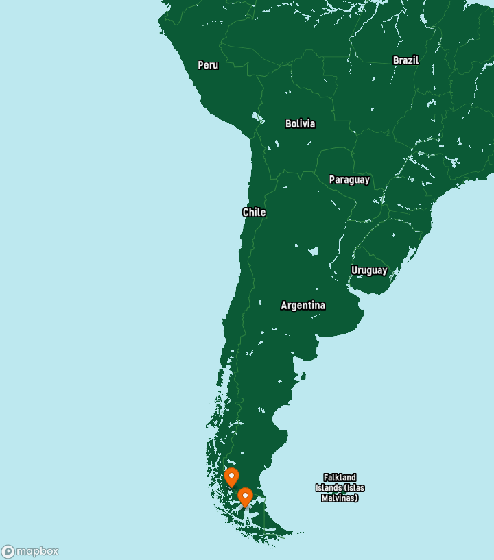 Chile Destinations Map