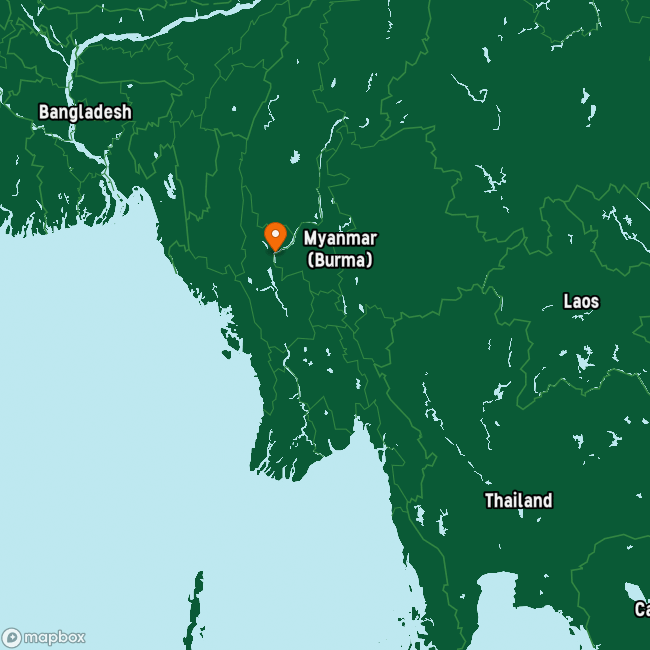 Nyaung U Airport Map Preview