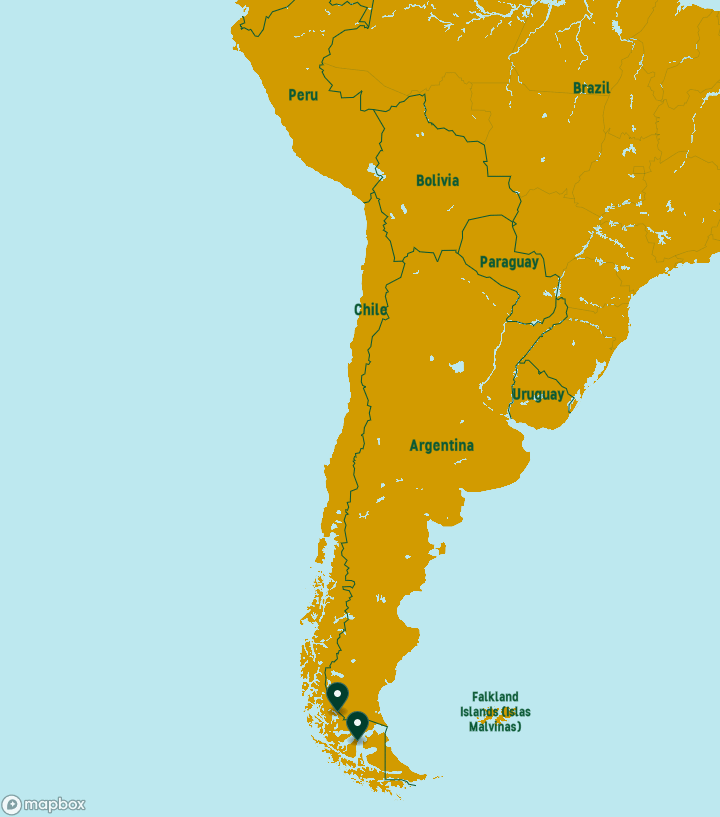 Chile Destinations Map